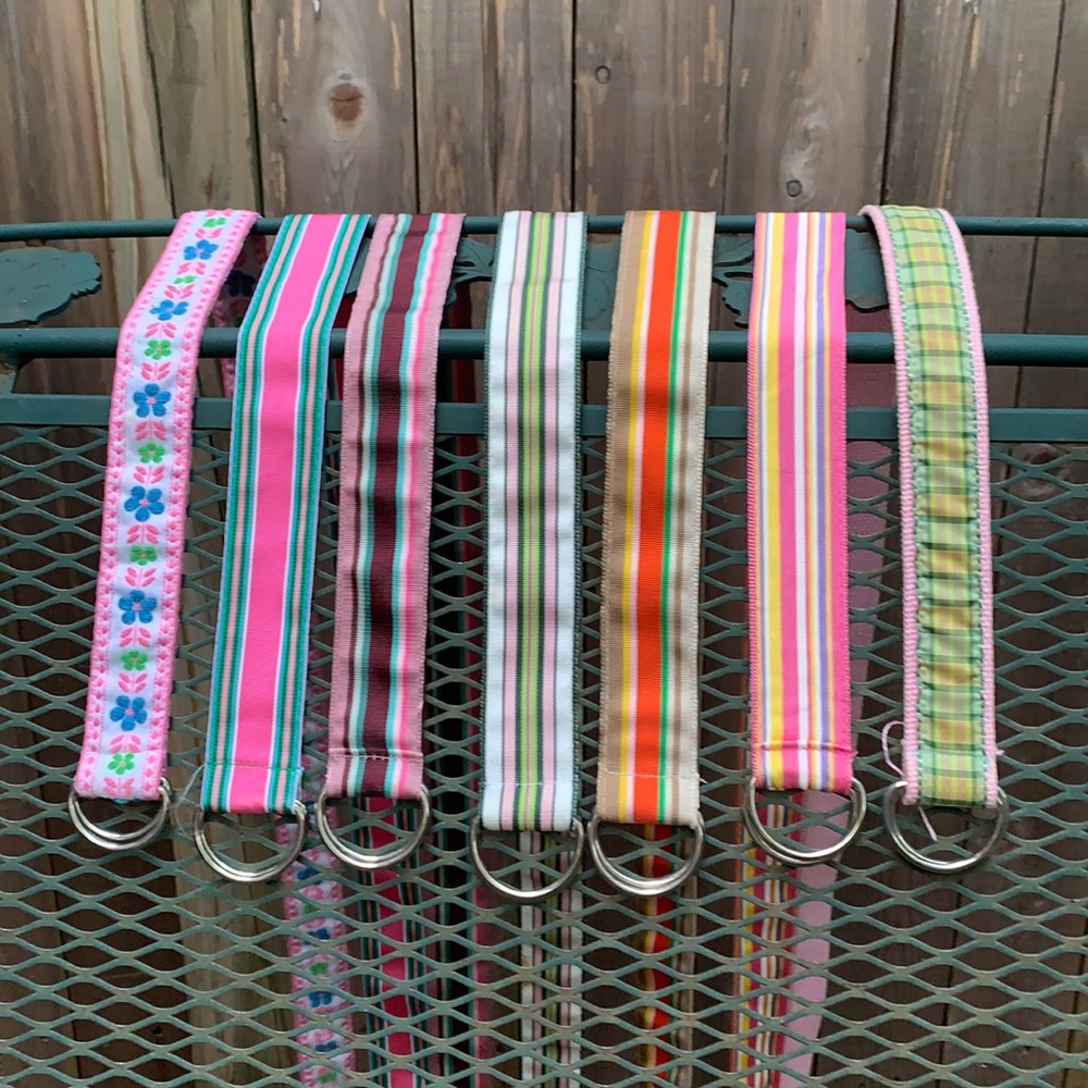 Ribbon Belts in 7 designs - fits small to medium